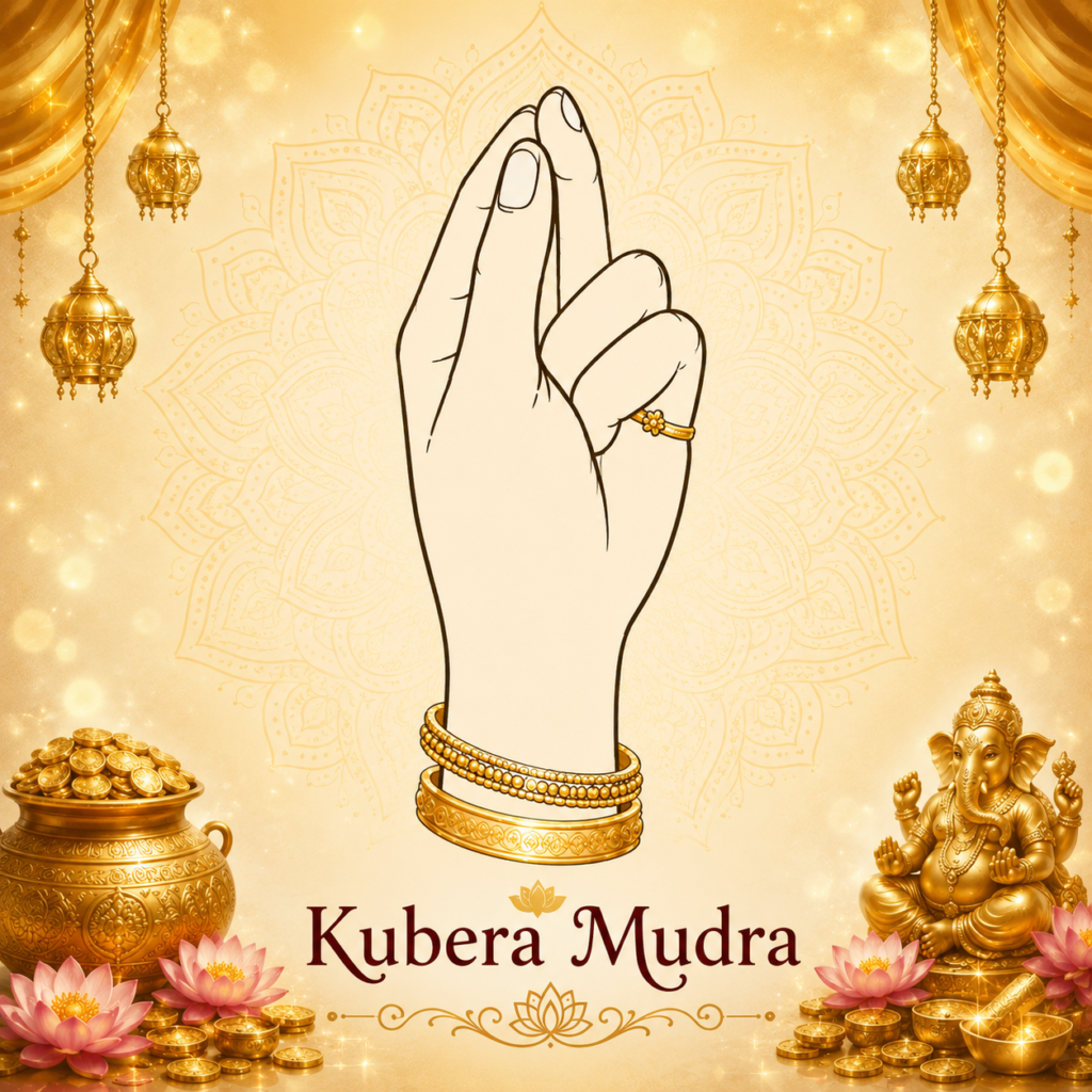 kubera mudra