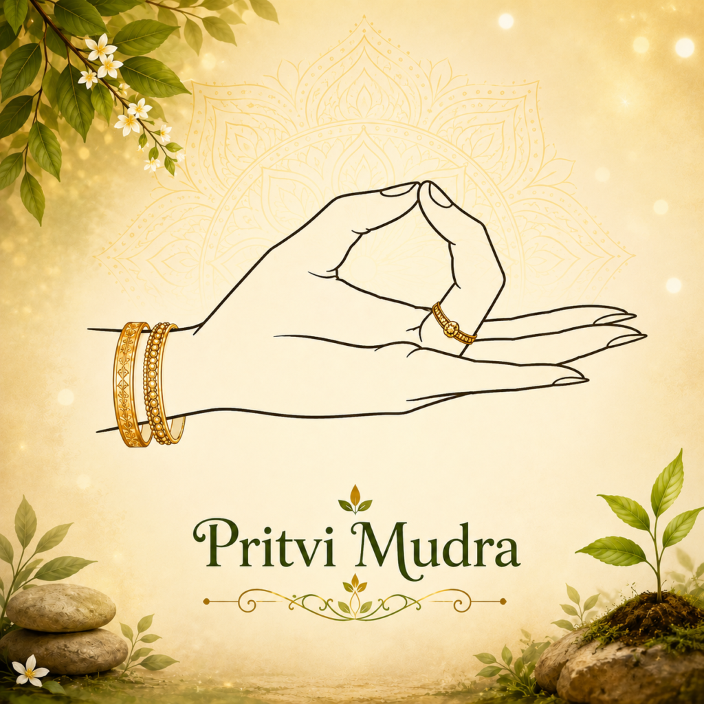ಪೃಥ್ವಿ ಮುದ್ರೆ pritvi mudra